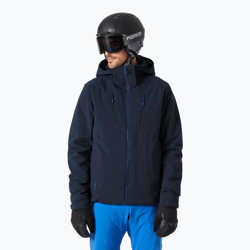 Pánska lyžiarska bunda Helly Hansen Alpha 4.0 navy