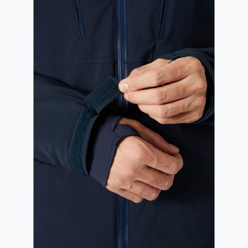 Pánska lyžiarska bunda Helly Hansen Alpha 4.0 navy 6