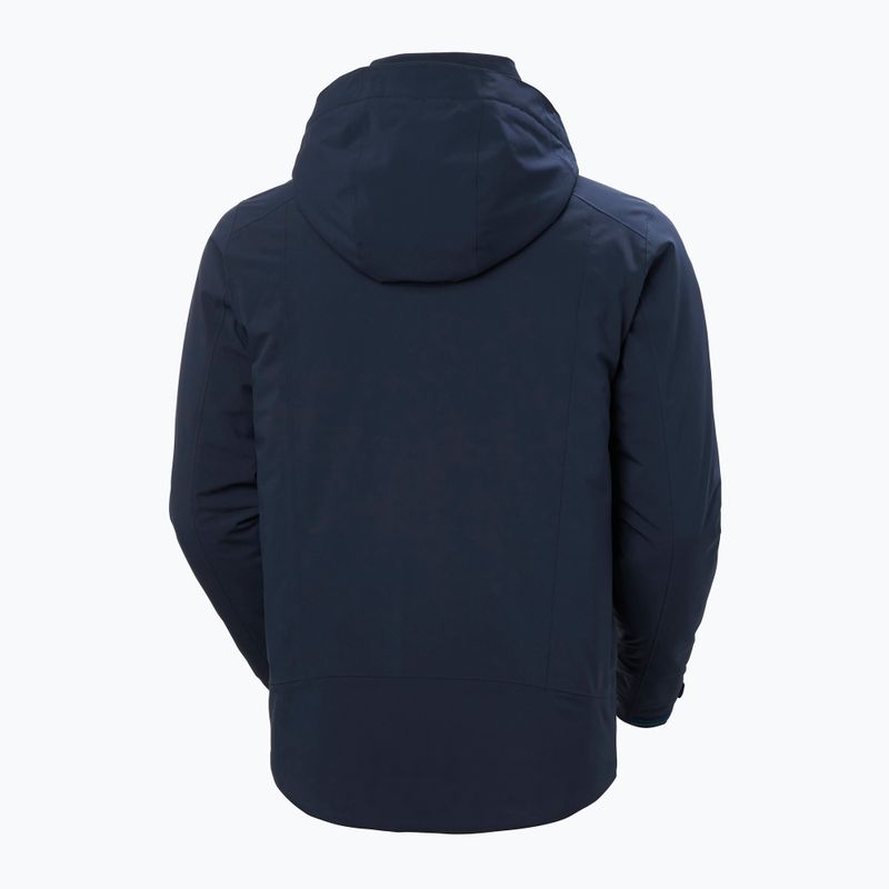 Pánska lyžiarska bunda Helly Hansen Alpha 4.0 navy 9