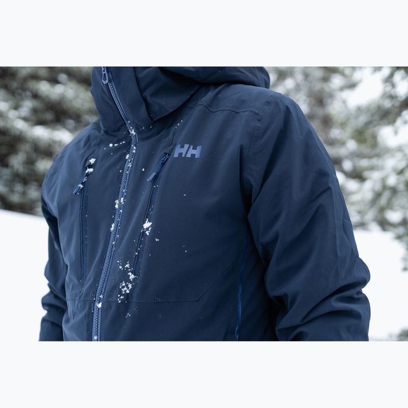 Pánska lyžiarska bunda Helly Hansen Alpha 4.0 navy 11