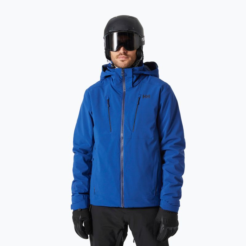 Pánska lyžiarska bunda Helly Hansen Alpha 4.0 deep fjord