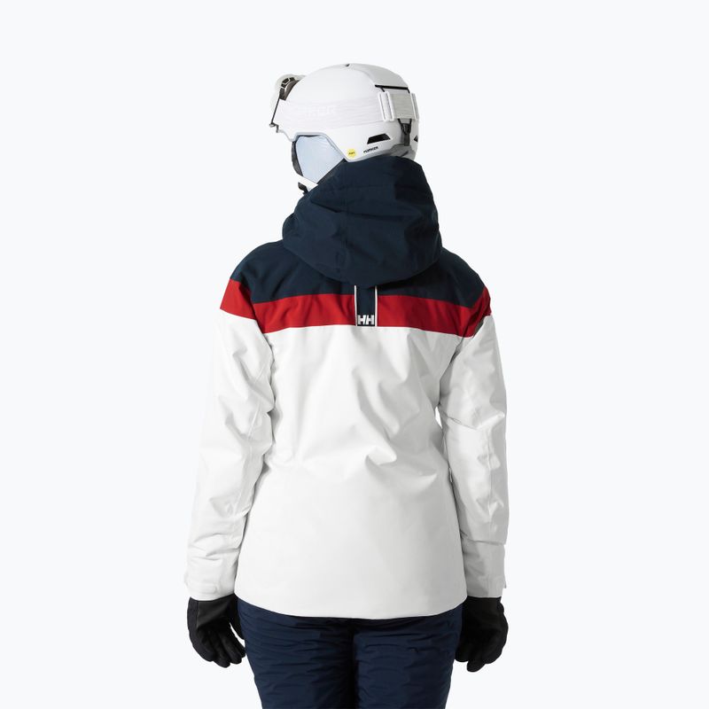 Dámska lyžiarska bunda Helly Hansen Motionista Lifaloft white 2