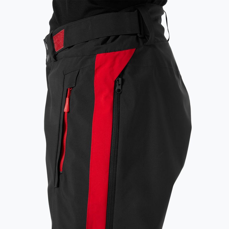 Pánske lyžiarske nohavice Helly Hansen World Cup Insulated Full-Zip black aca 4