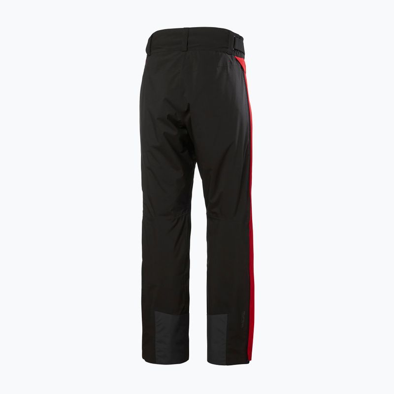 Pánske lyžiarske nohavice Helly Hansen World Cup Insulated Full-Zip black aca 7