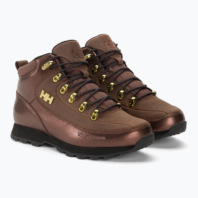 Helly Hansen dámske trekové topánky The Forester bison/deep brown 4