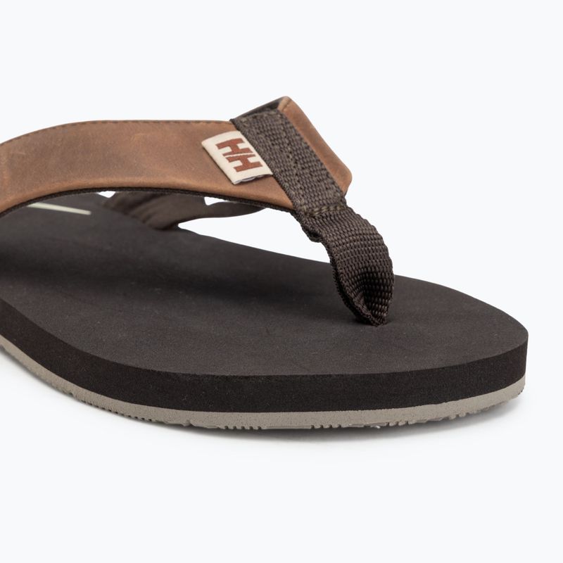 Pánske žabky Helly Hansen Seasand 2 espresso / fallen rock / 7