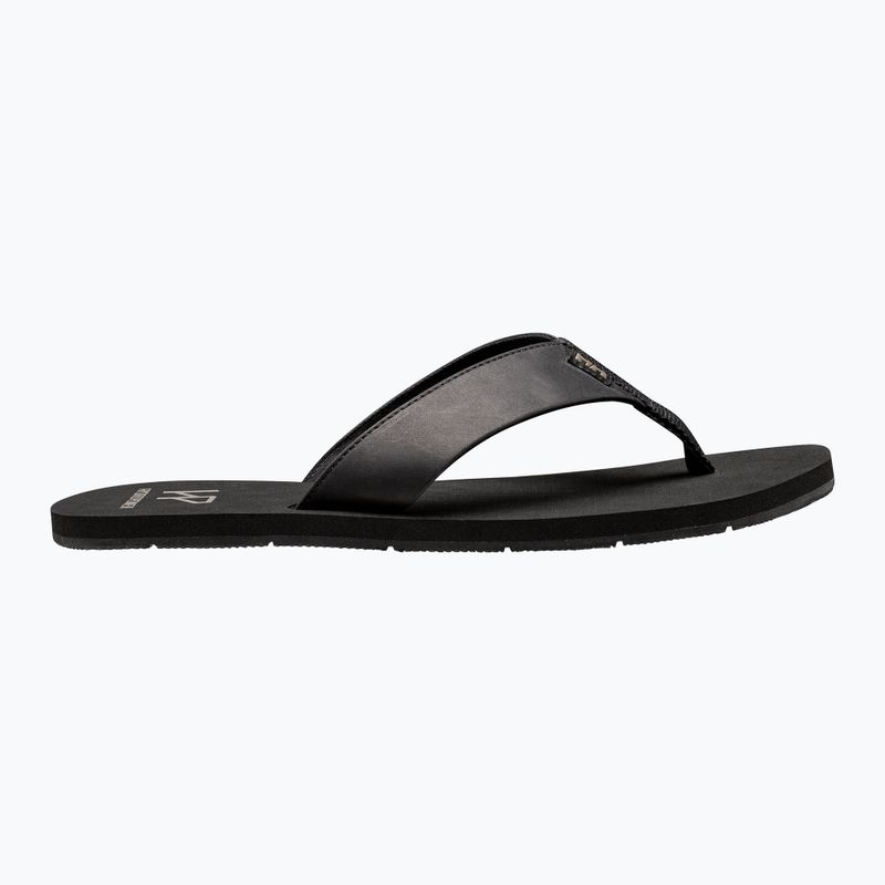 Pánske žabky Helly Hansen Seasand 2 Leather Sandals black / fallen rock