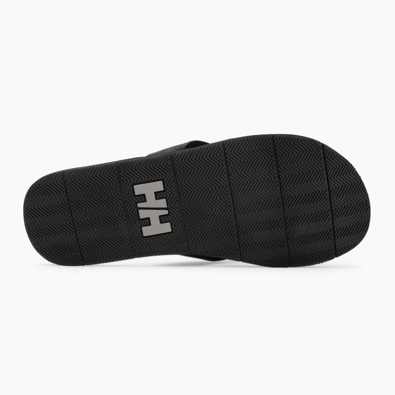Pánske žabky Helly Hansen Seasand 2 Leather Sandals black / fallen rock 4