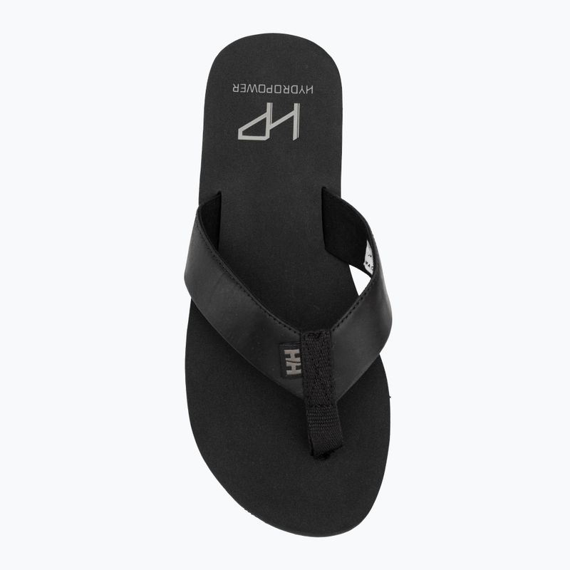 Pánske žabky Helly Hansen Seasand 2 Leather Sandals black / fallen rock 5