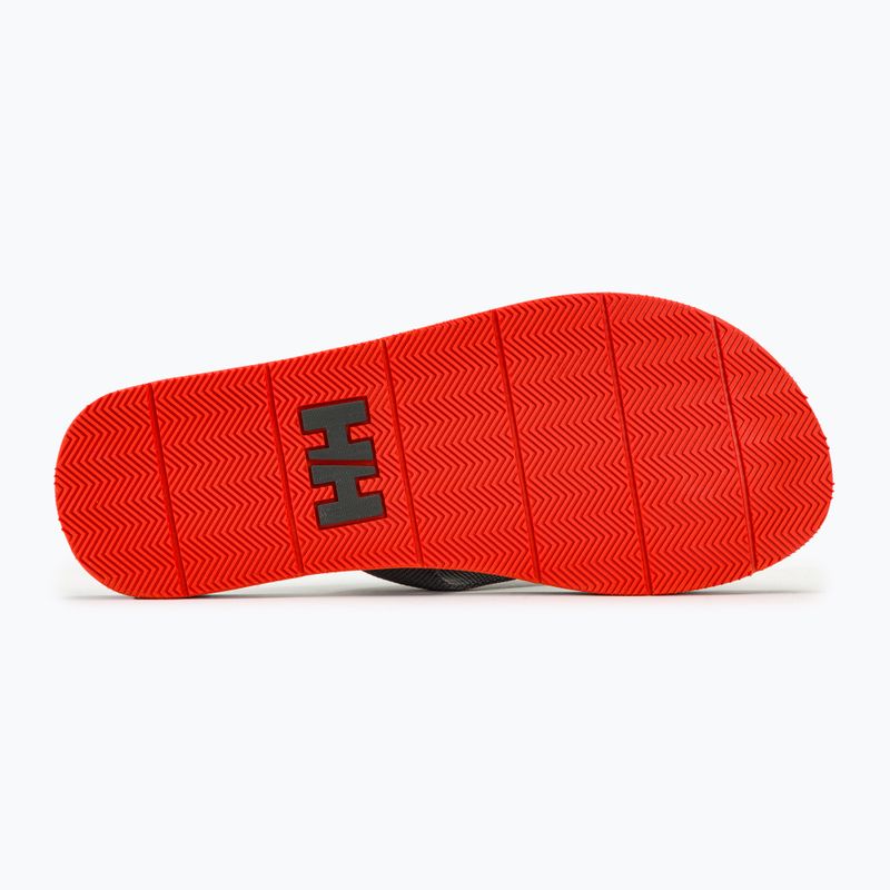 Žabky pánske Helly Hansen Logo Sandals 2 ebony/cherry tomato 4