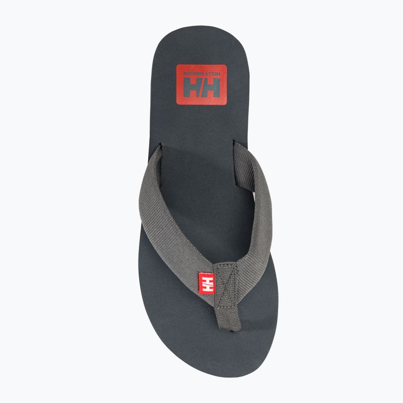 Žabky pánske Helly Hansen Logo Sandals 2 ebony/cherry tomato 5