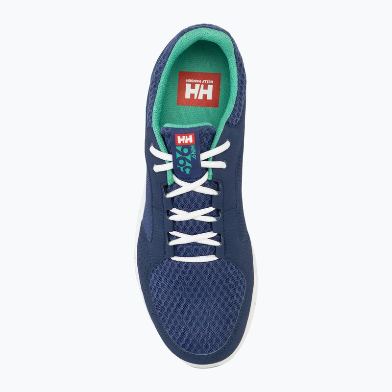 Pánska obuv Helly Hansen Ahiga V4 Hydropower ocean/bright green 5