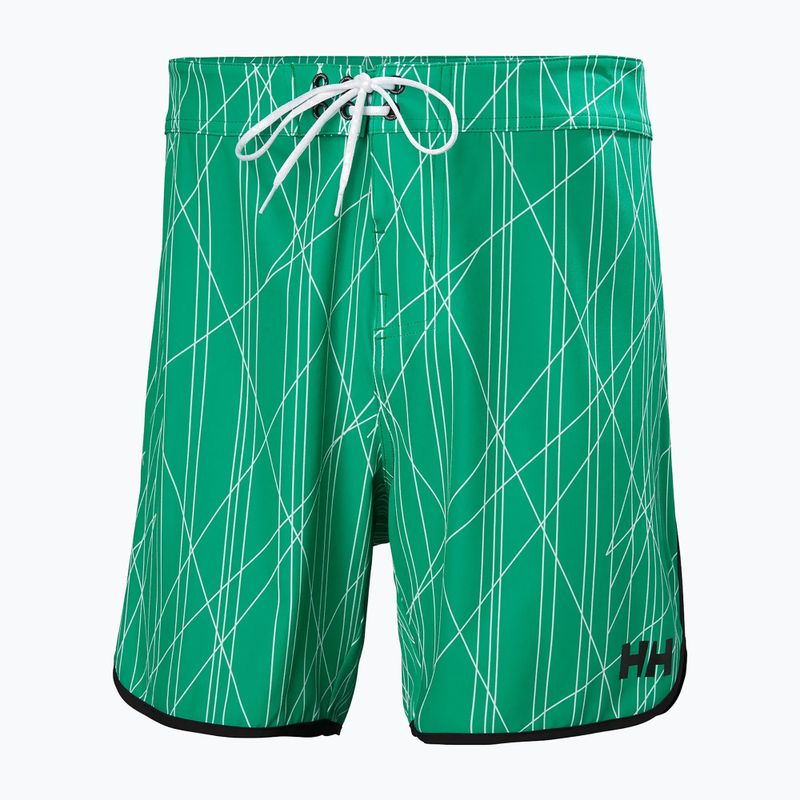Pánske plavkové šortky Helly Hansen HP Curve Board 7” bright green 5