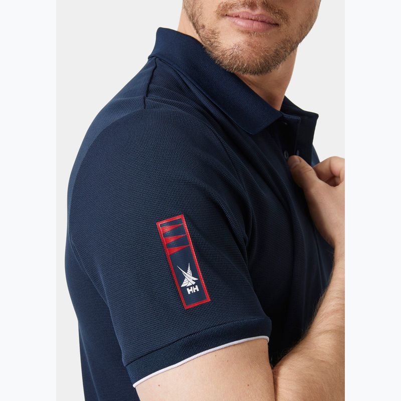 Pánske tričko Helly Hansen Ocean Polo navy 34207_599 4