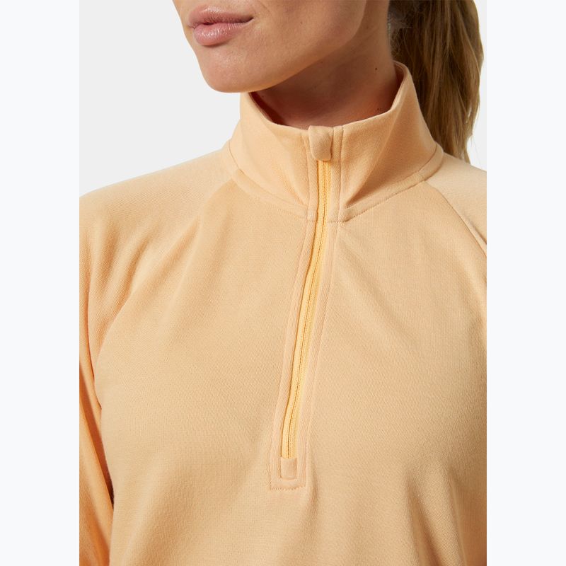 Mikina dámska Helly Hansen Inshore 1/2 Zip miami peach 3