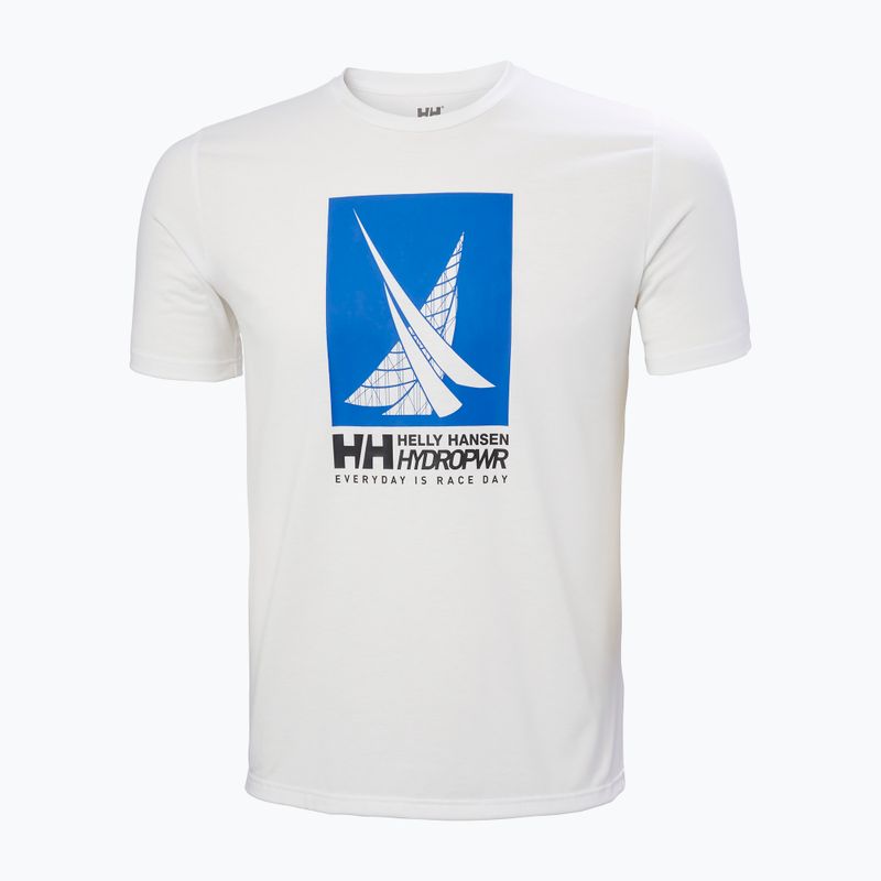 Pánske tričko Helly Hansen HP Race Graphic white 5