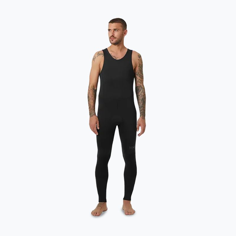 Neoprén na plávanie pánsky Helly Hansen Waterwear Salopette 2.0 3 mm black