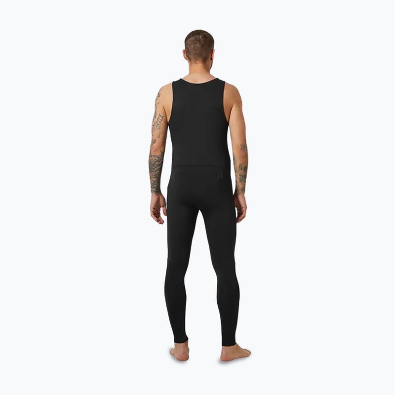 Neoprén na plávanie pánsky Helly Hansen Waterwear Salopette 2.0 3 mm black 2