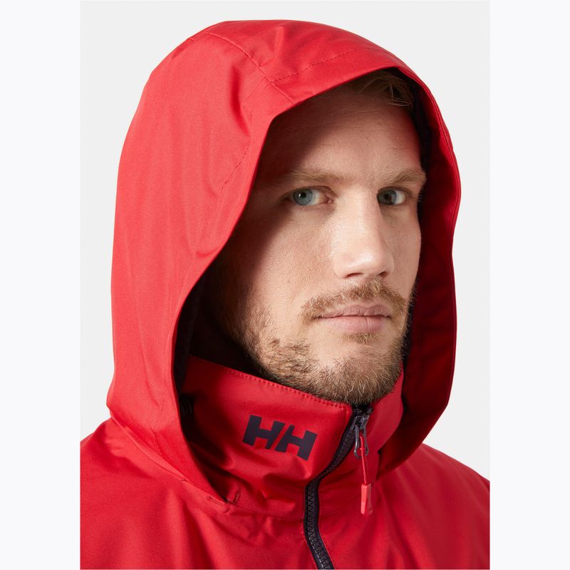 Pánska bunda Helly Hansen Crew Hooded Midlayer 2 red 3