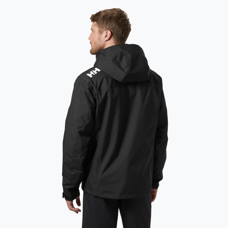 Pánska bunda Helly Hansen Crew Hooded Midlayer 2 black 2