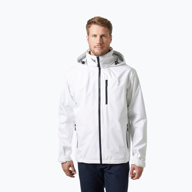 Pánska jachtárska bunda Helly Hansen Crew Hooded 2.0 white