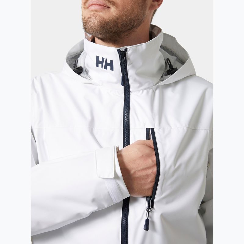 Pánska jachtárska bunda Helly Hansen Crew Hooded 2.0 white 3