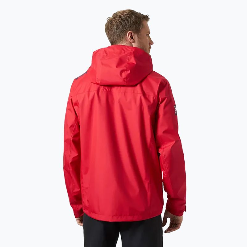 Pánska bunda Helly Hansen Crew Hooded 2.0 červená 2