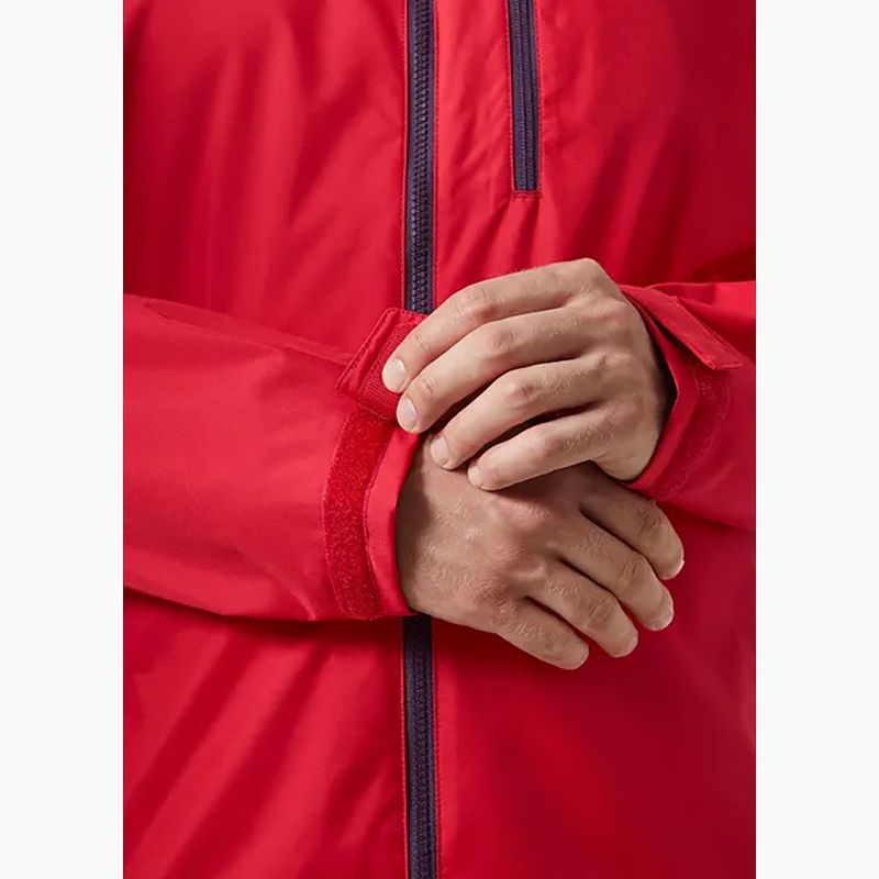 Pánska bunda Helly Hansen Crew Hooded 2.0 červená 5