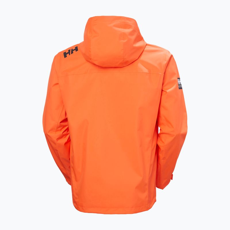 Pánska bunda Helly Hansen Crew Hooded 2.0 flame 8