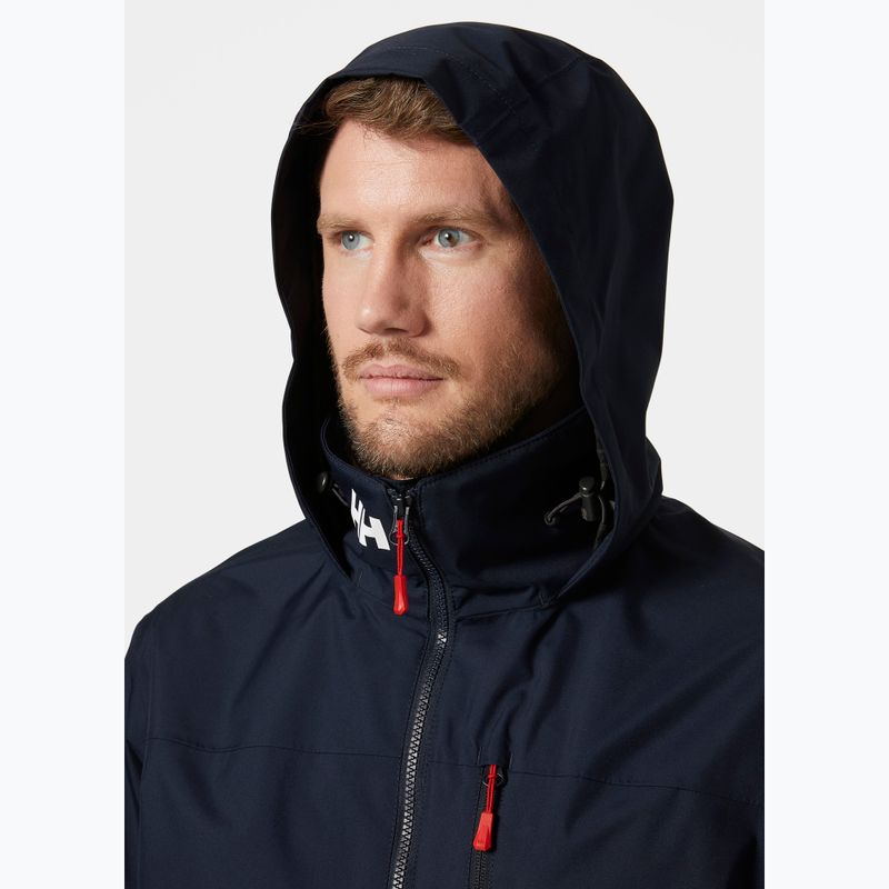 Pánska bunda Helly Hansen Crew Hooded 2.0 navy 3