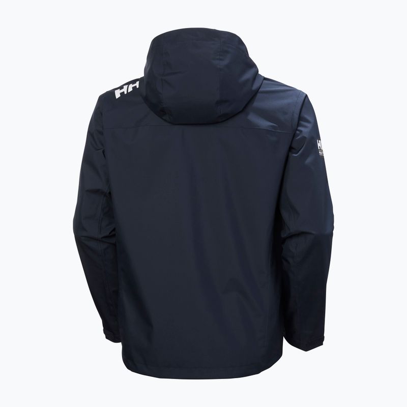 Pánska bunda Helly Hansen Crew Hooded 2.0 navy 8