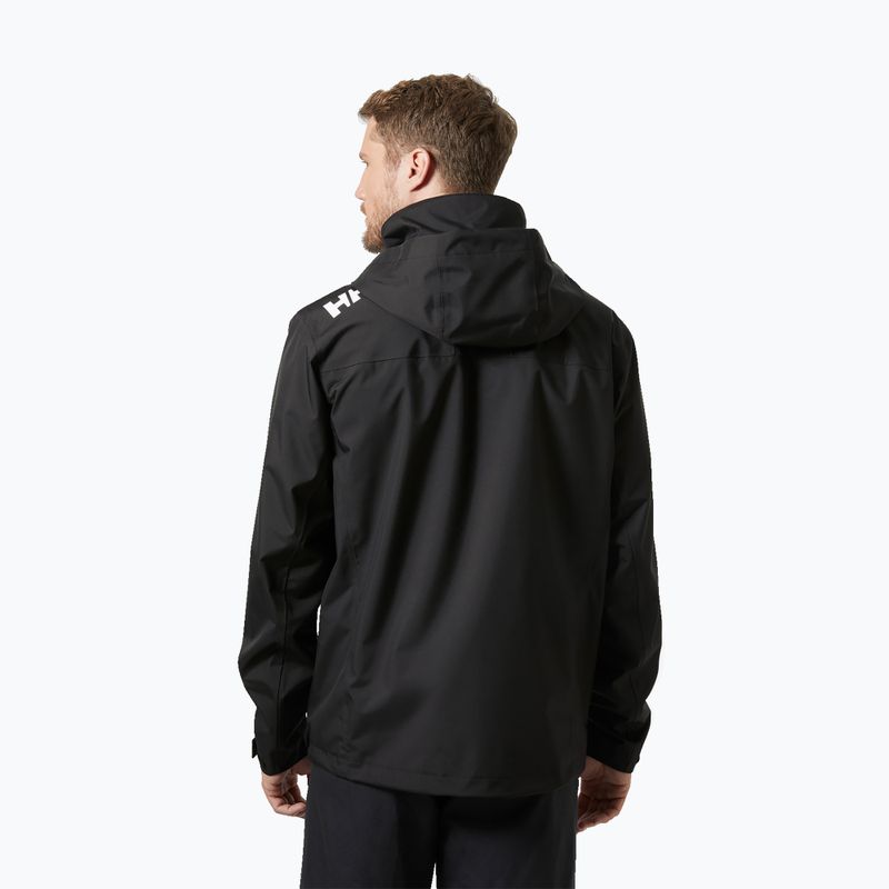 Pánska bunda Helly Hansen Crew Hooded 2.0 black 2