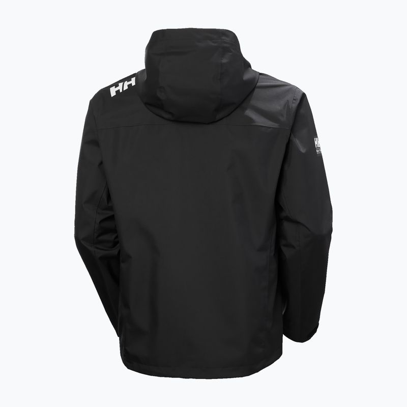 Pánska bunda Helly Hansen Crew Hooded 2.0 black 8