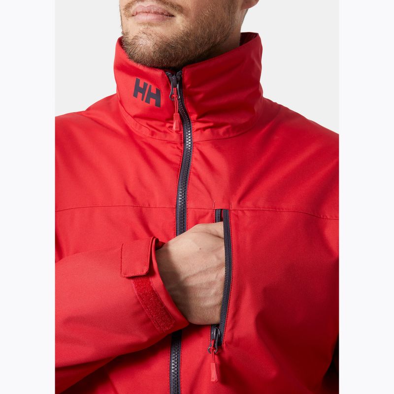 Pánska bunda Helly Hansen Crew Midlayer 2 red 3