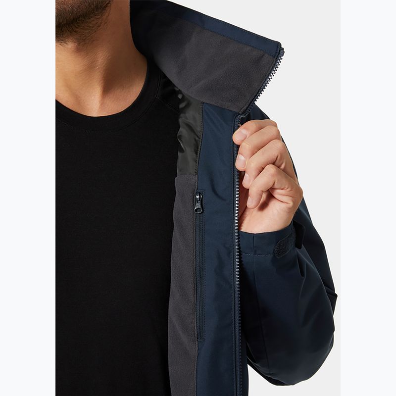 Pánska bunda Helly Hansen Crew Midlayer 2 navy 3