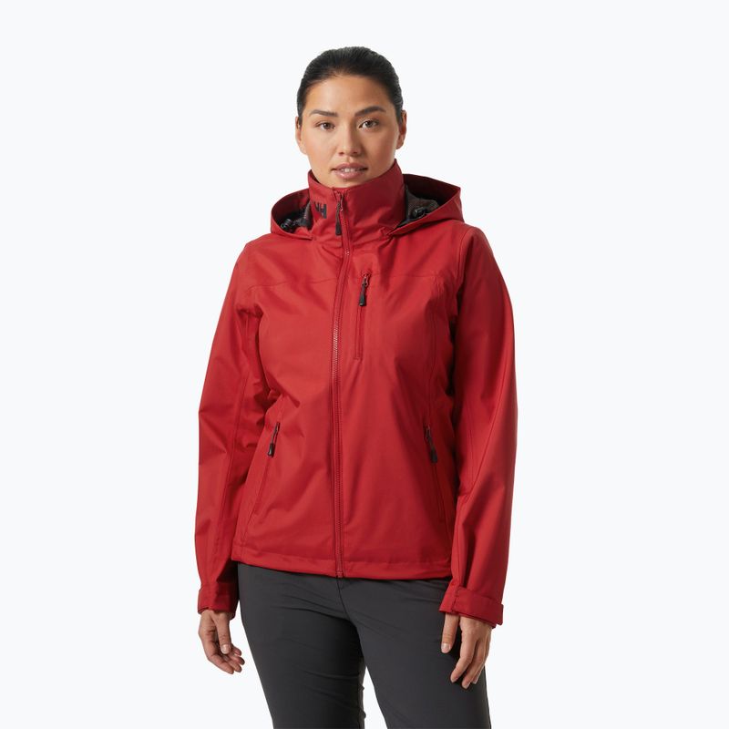 Dámska bunda Helly Hansen Crew Hooded 2.0 červená