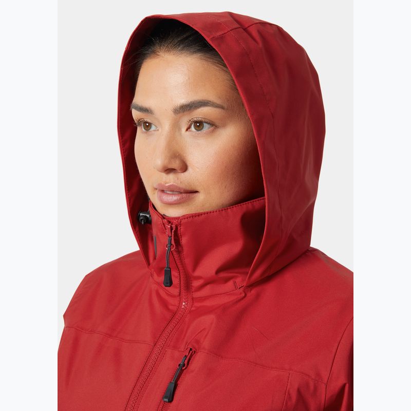 Dámska bunda Helly Hansen Crew Hooded 2.0 červená 3