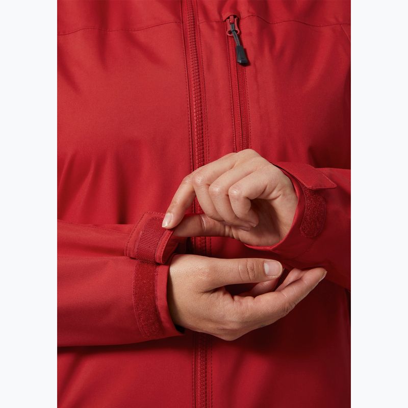 Dámska bunda Helly Hansen Crew Hooded 2.0 červená 5