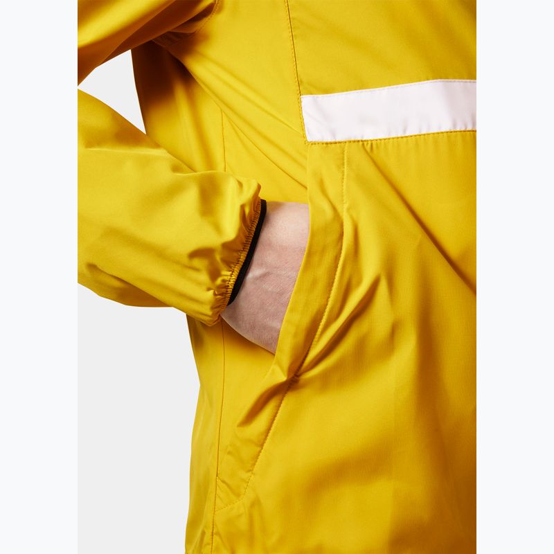 Pánska bunda Helly Hansen Salt Striped Windbreaker gold rush 4