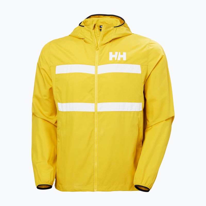 Pánska bunda Helly Hansen Salt Striped Windbreaker gold rush 5