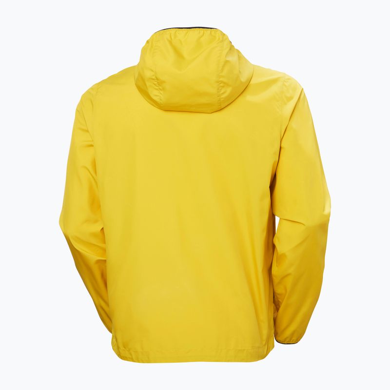 Pánska bunda Helly Hansen Salt Striped Windbreaker gold rush 6
