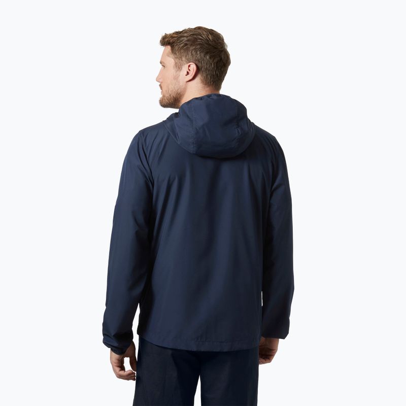 Pánska bunda Helly Hansen Salt Striped Windbreaker navy 2