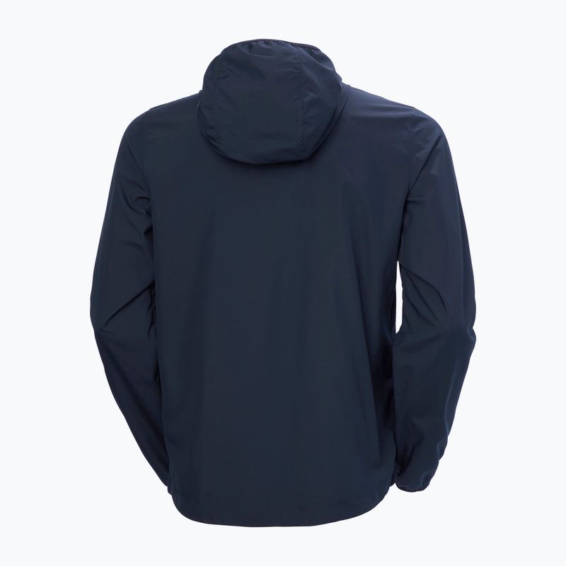 Pánska bunda Helly Hansen Salt Striped Windbreaker navy 6