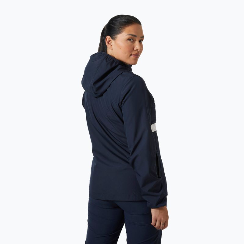 Dámska bunda  Helly Hansen Salt Stripe Windbreaker navy 2