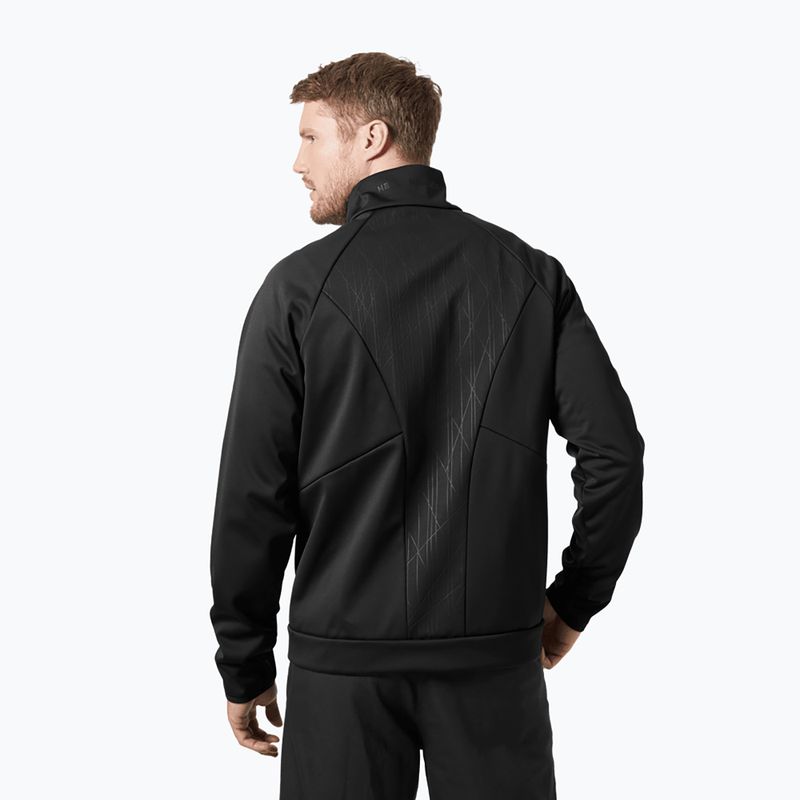 Pánska jachtárska mikina Helly Hansen Hp Windproof Fleece 2.0 ebony 2