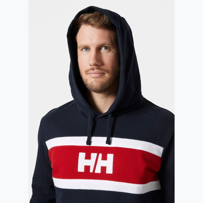 Pánska plachetnicová mikina Helly Hansen Salt Cotton navy 3