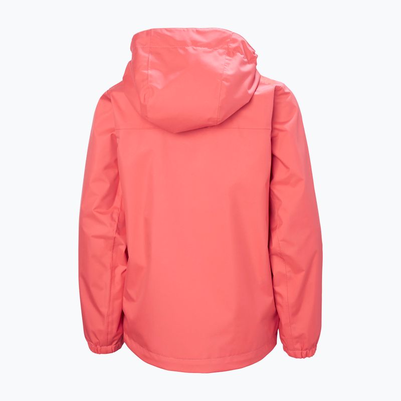 Detská bunda Helly Hansen Crew Hooded JR sunset pink 7