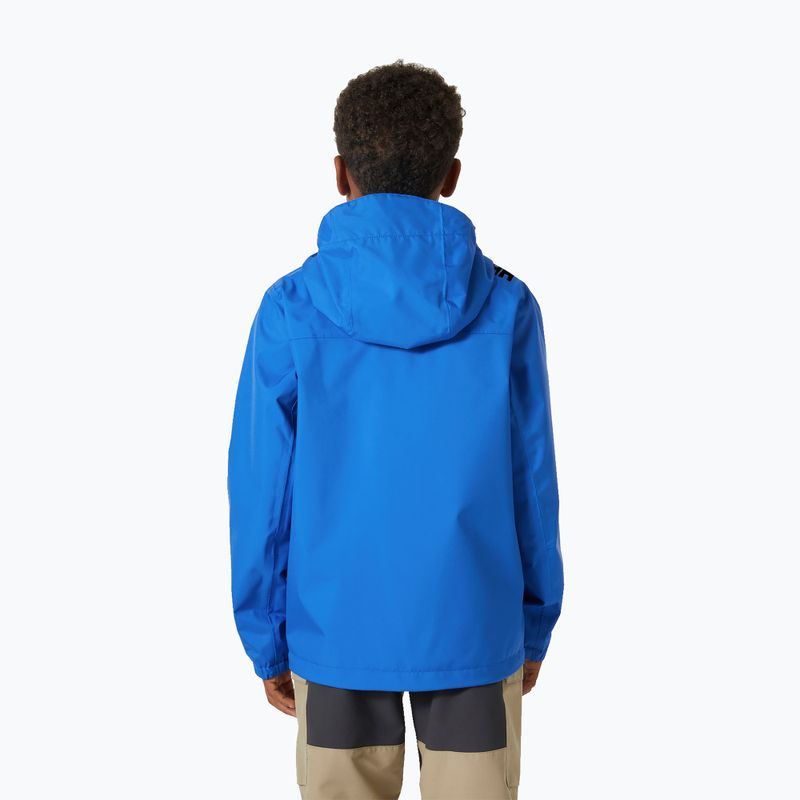 Detská bunda Helly Hansen Crew Hooded JR cobalt 2.0 2