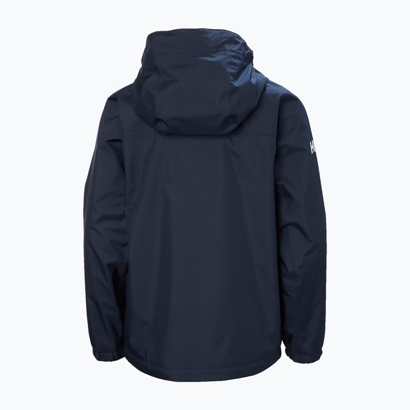 Detská bunda Helly Hansen Crew Hooded JR navy 2