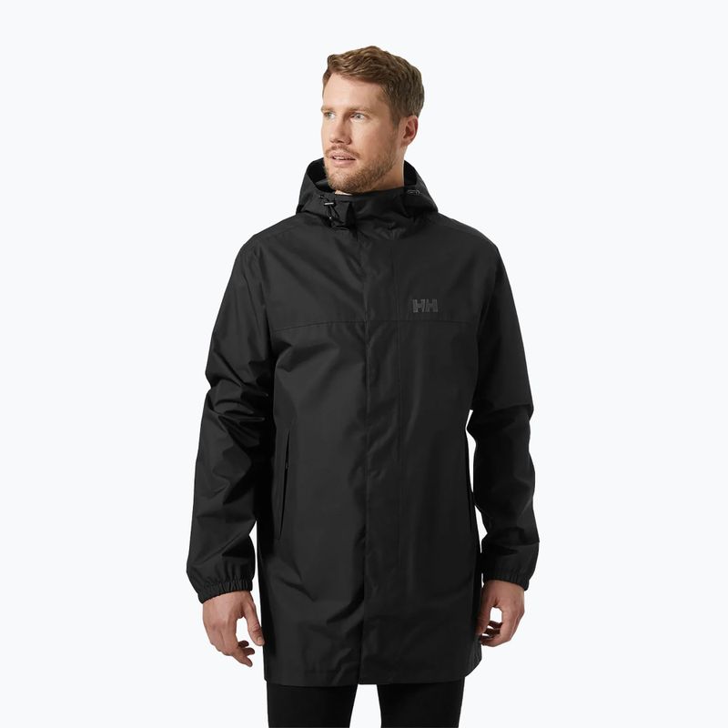 Nepremokavý plášť Helly Hansen Vancouver Rain Coat black